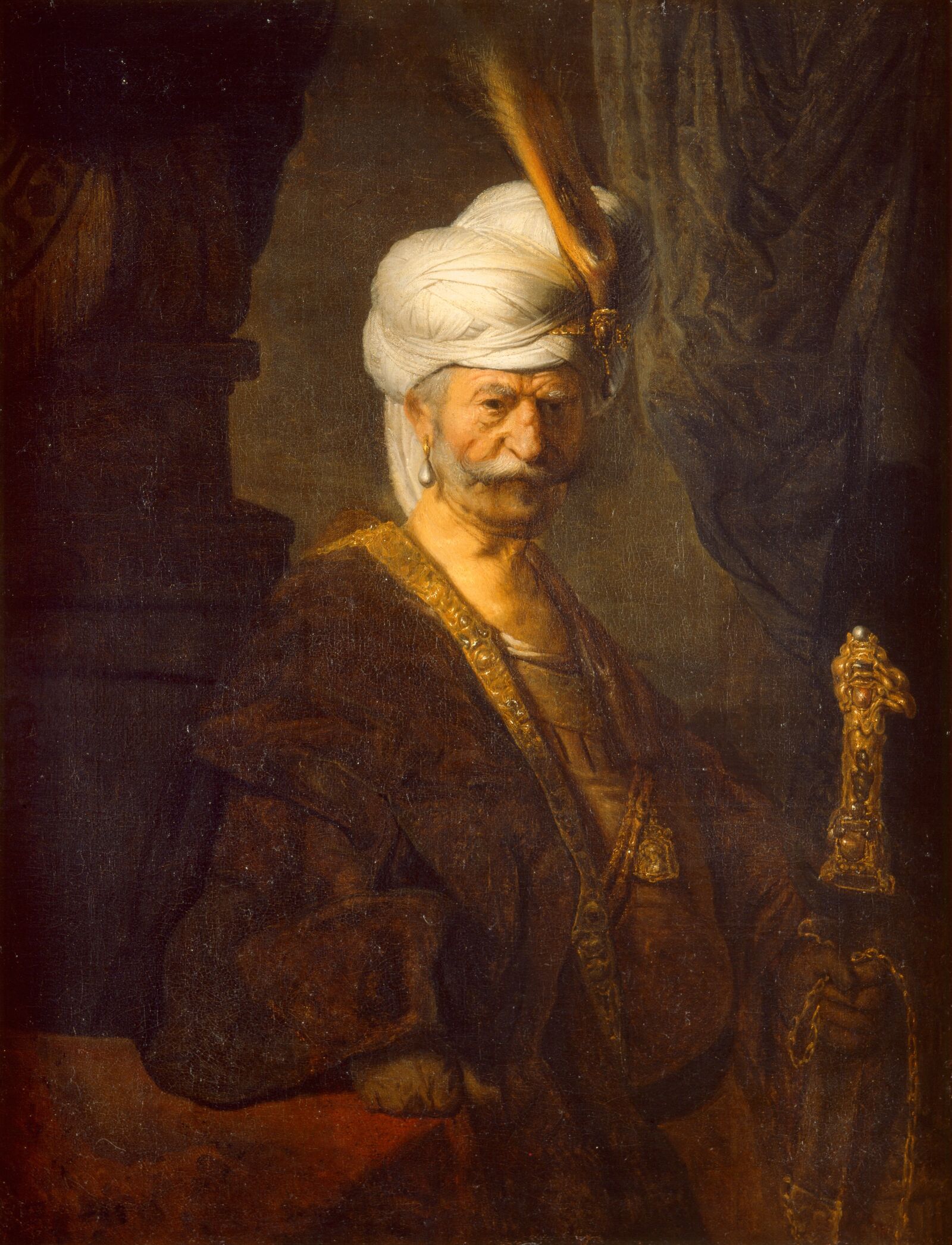 Ferdinand Bol: Portrait of an Oriental, ca. 1665, Milwaukee Art Museum