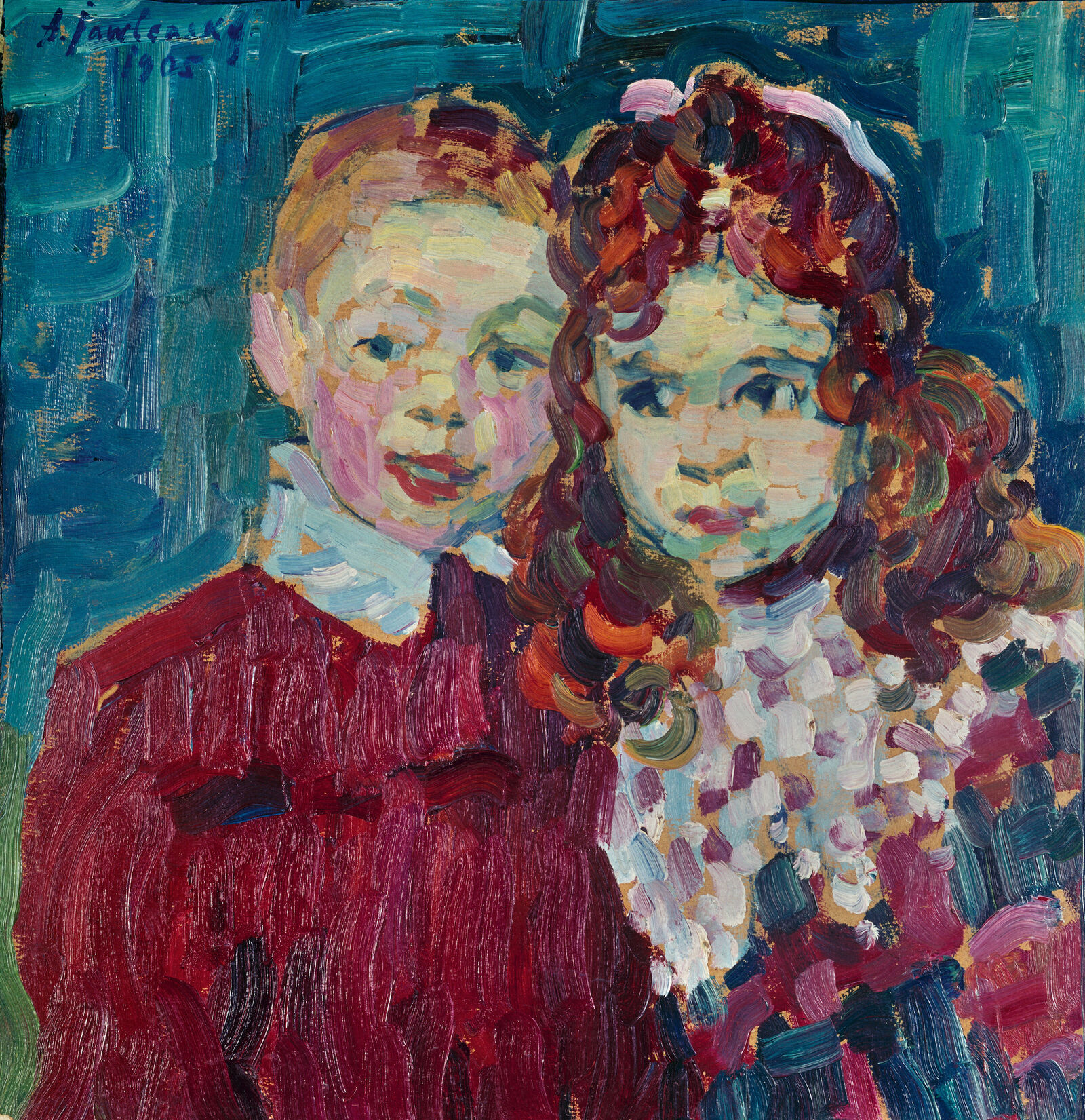 Alexej von Jawlensky: Andrei und Katja, 1905, Sammlung Iveta und Tamaz Manasherov, Moskau