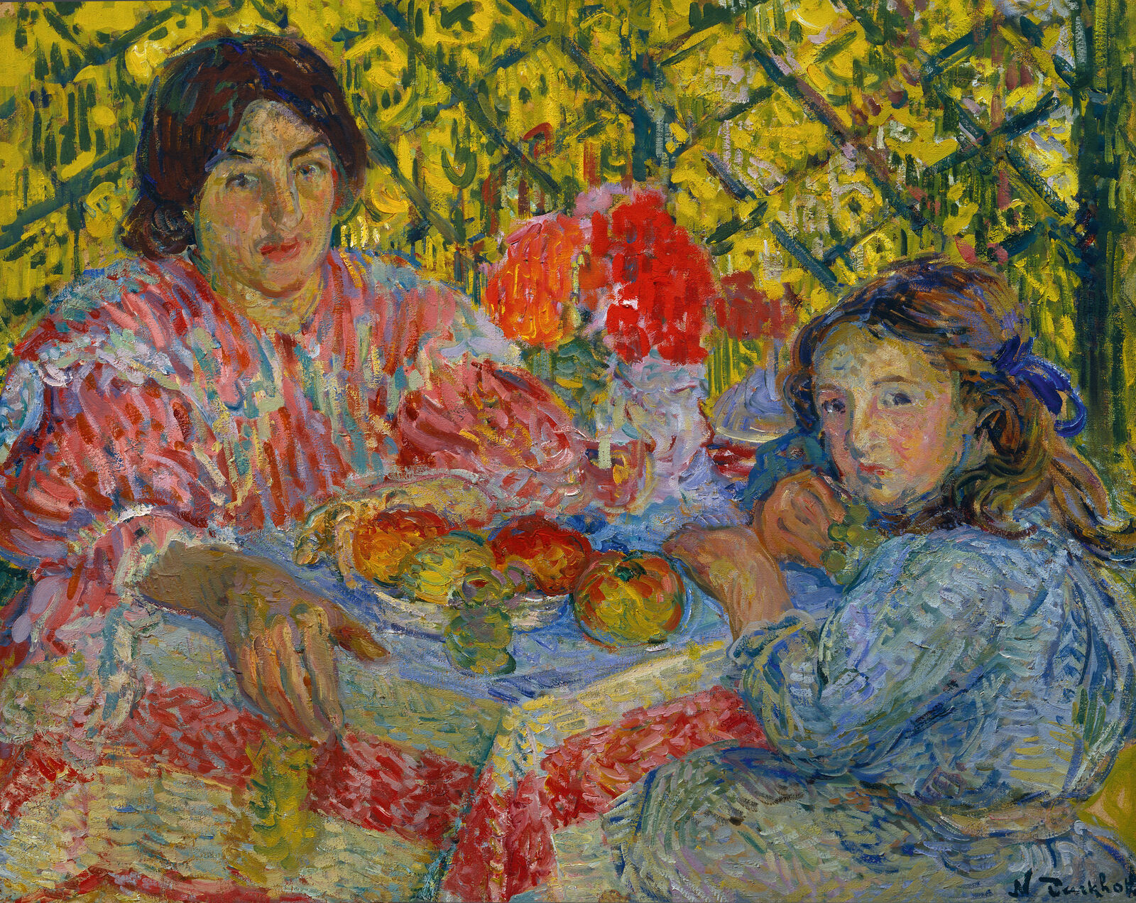 Nicolas Tarkhoff: Beim Frühstück, 1906
