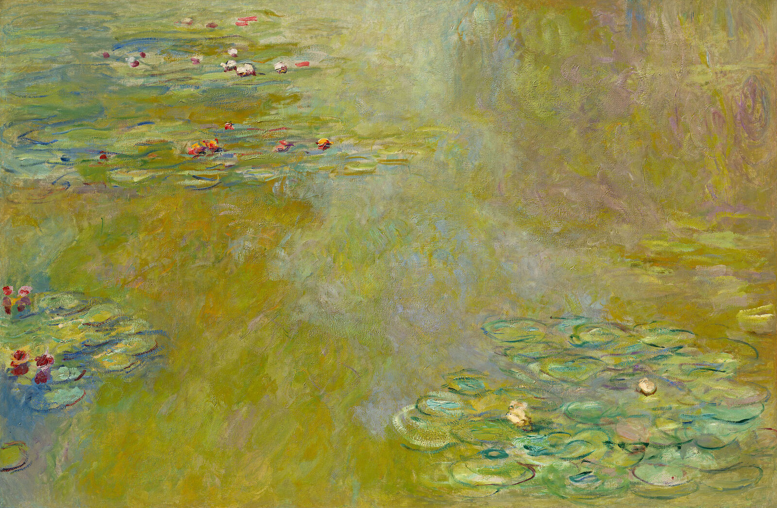 Claude Monet: Der Seerosenteich, um 1918