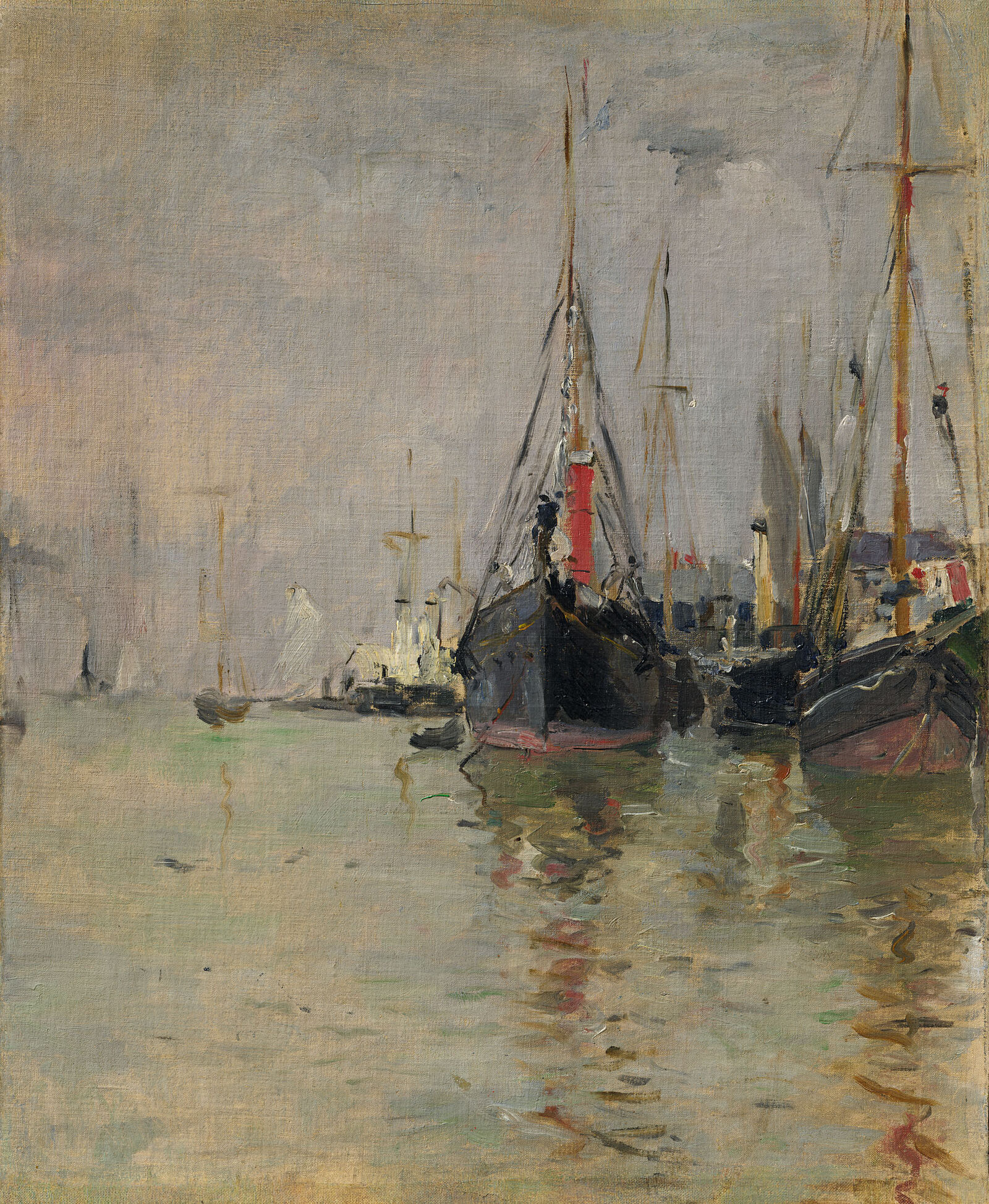 Berthe Morisot: Die Themse, 1875