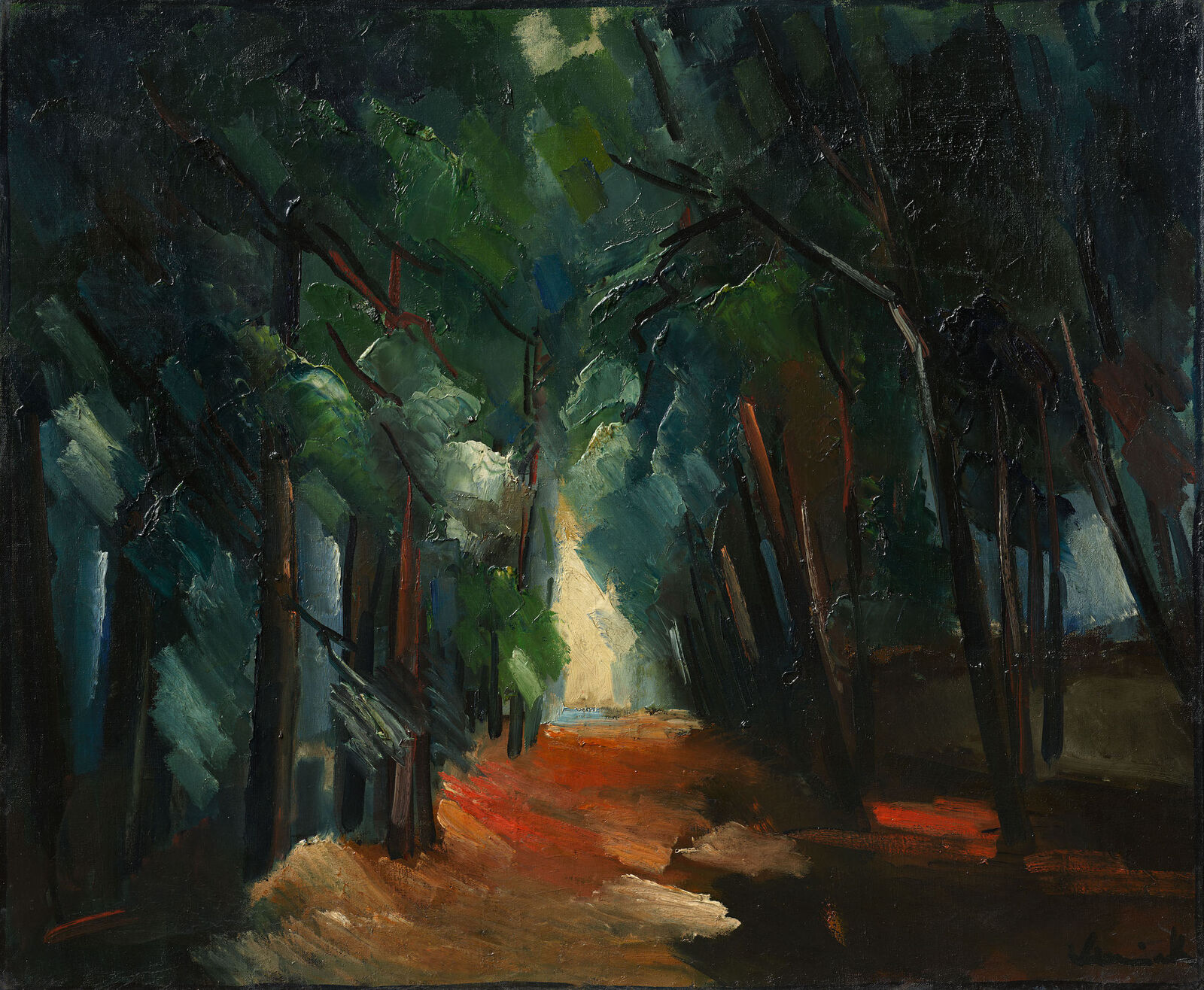 Maurice de Vlaminck: Der Wald, 1914–1918