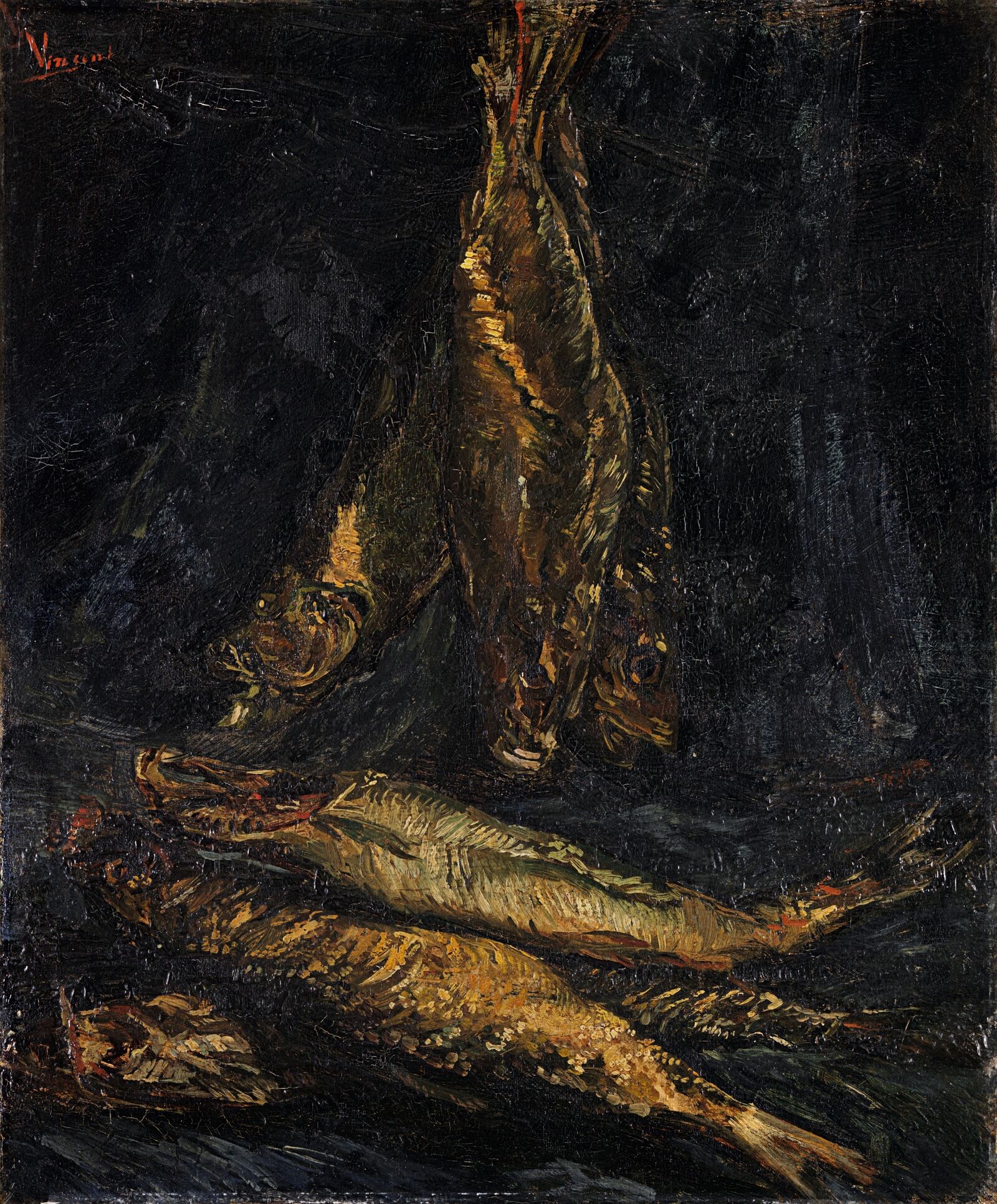 Vincent van Gogh: Geräucherte Heringe, 1886, Kröller-Müller Museum, Otterlo