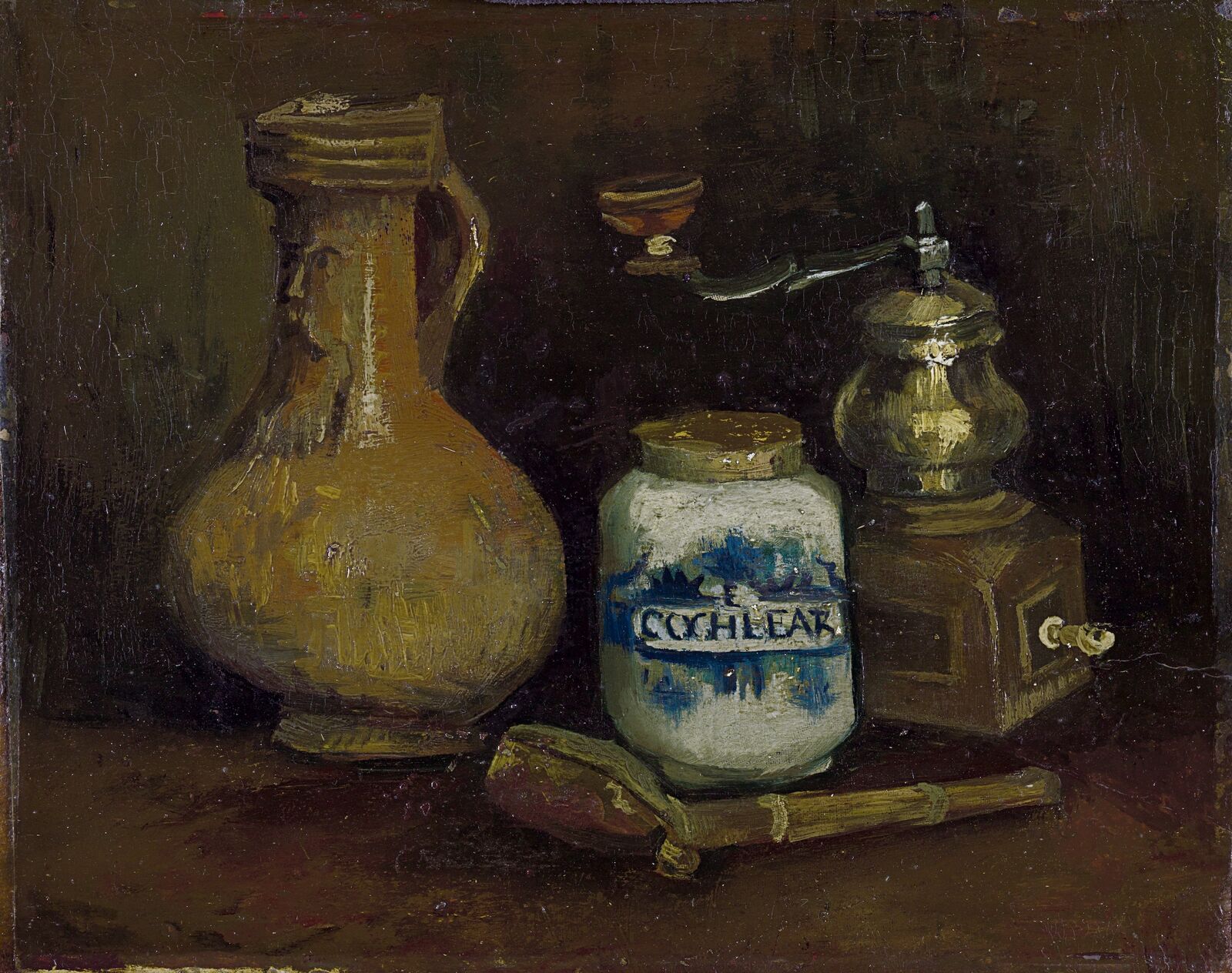 Vincent Van Gogh: Stillleben mit Bartmannkrug, 1884, Kröller Müller Museum, Otterlo