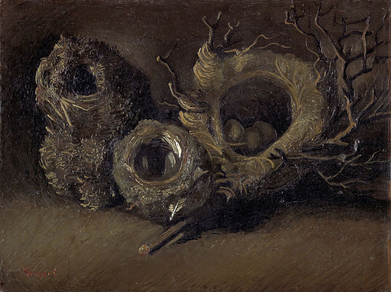 Vogelnester, 1885, Kröller-Müller Museum, Otterlo